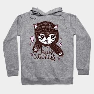 Hello Cuteness: Adorable Baby Animal Cute Creature Hoodie